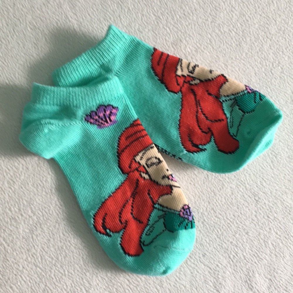 👑 New Disney Princess Ariel Ankle Socks, Bundle and Save (see below) 👑